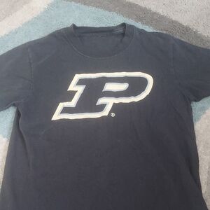 Black Purdue T-Shirt Y8-10